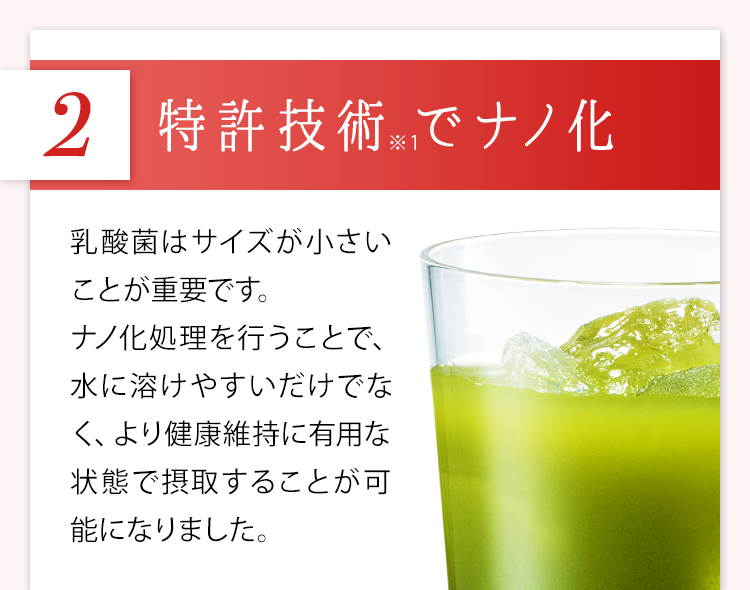 特許技術でナノ化